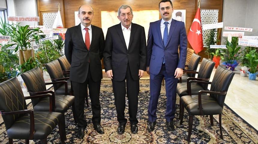Başsavcı Patlak ve Ağır Ceza Reisi &Ouml;zer, Başkan Vergili&rsquo;ye başarılar diledi