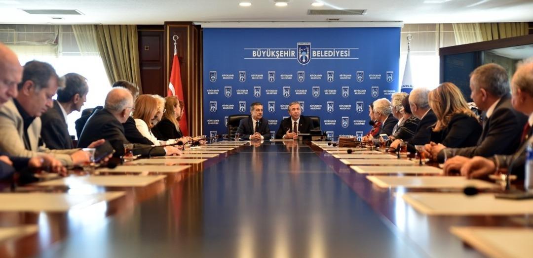 Başkan Ata&ccedil; Ankara&rsquo;da temaslarda bulundu