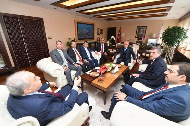 Beyazgül Cumhurbaşkanı Erdoğan’la bir araya geldi