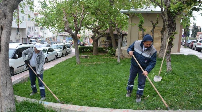 Şehzadeler Belediyesinden 15 ayrı noktada &ccedil;alışma