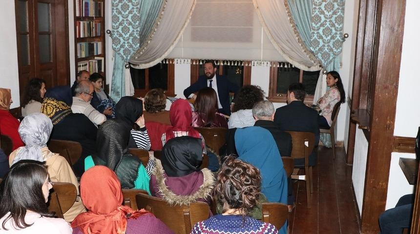 Tarihi Alicanlar Konağında &lsquo;T&uuml;rk Halk M&uuml;ziği ve Bağlama&rsquo; dinletisi