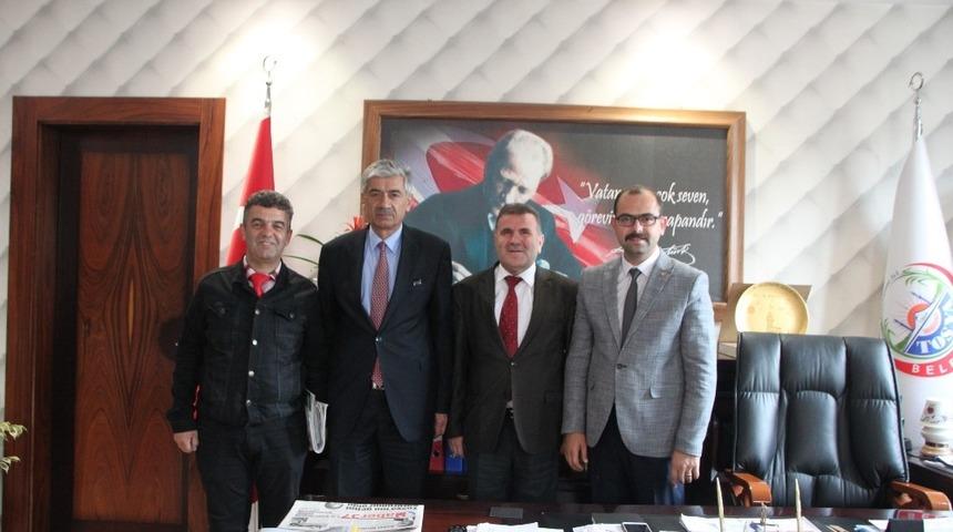 T&uuml;rkiye Gazete B&ouml;lge M&uuml;d&uuml;r&uuml;nden Savaş&rsquo;a hayırlı olsun ziyareti