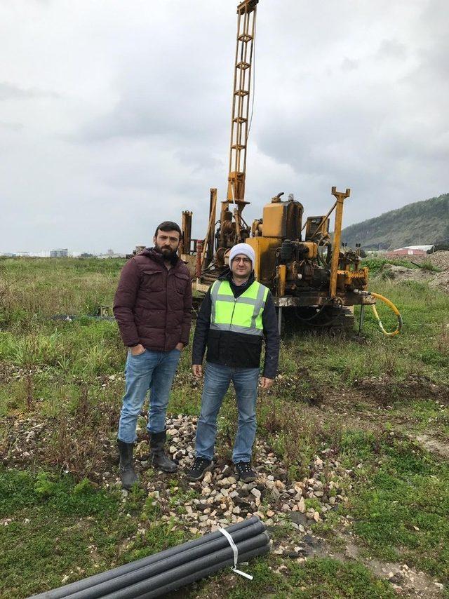 Dolgu sahasında proje etüt çalışmaları başladı