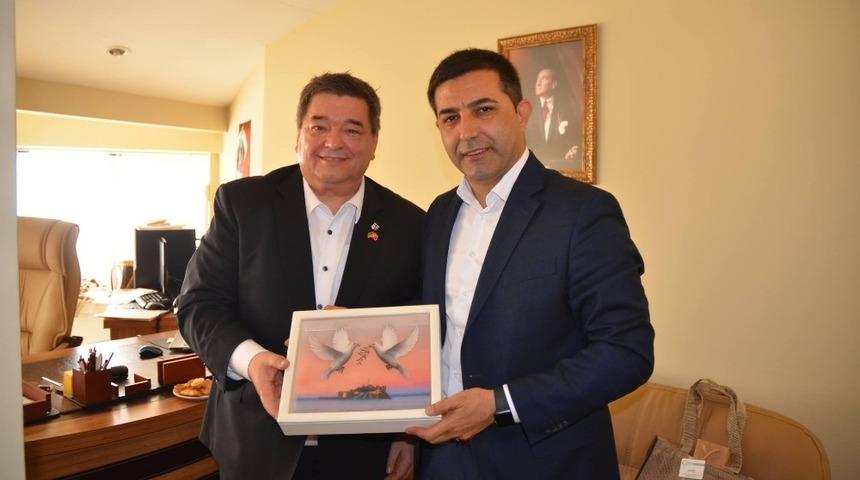 Kardeş şehir Marl heyeti Kuşadası&rsquo;nda