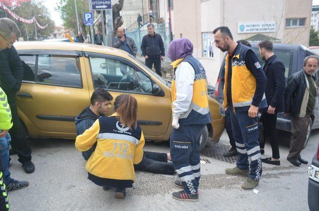 Bilecik’te motosiklet kazası: 1 yaralı