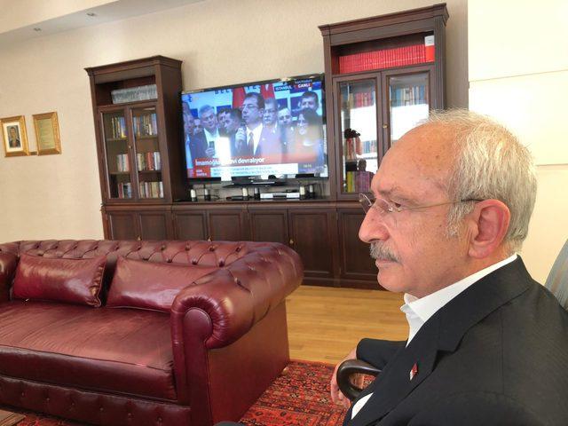 Kılıçdaroğlu, mazbataya ilişkin gelişmeleri böyle izledi // EK FOTOĞRAFLAR
