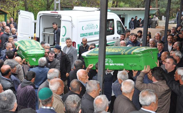 Gaziantep'teki kazada ölen 4 kişi toprağa verildi