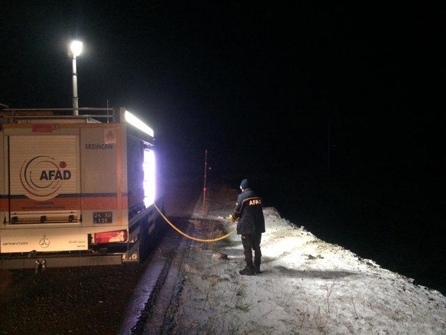 Erzincan’da trafik kazası: 3 yaralı