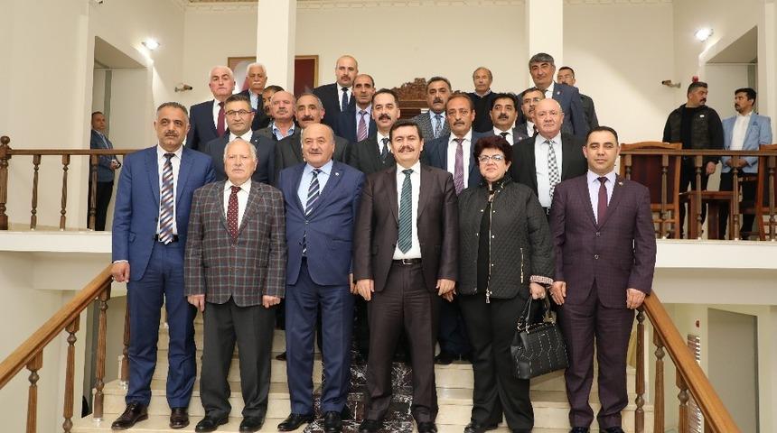 İl Genel Meclisinin yeni Başkanı Bekir Yıldız&rsquo;dan Vali Arslantaş&rsquo;a ziyaret