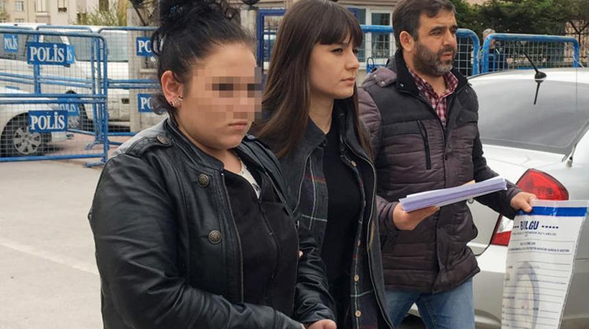 Genç kız, tereyağı hırsızlığından tutuklandı