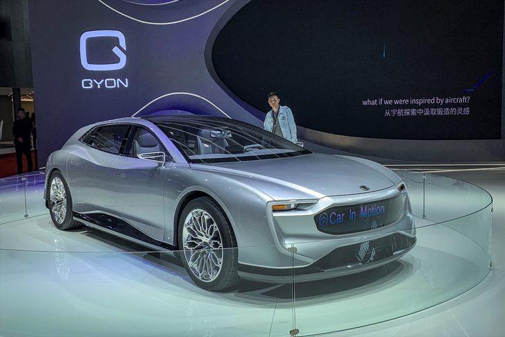 Hayran kalacaksınız! Son teknoloji otomobiller 2019 Şangay Otomobil Fuarı'nda G5