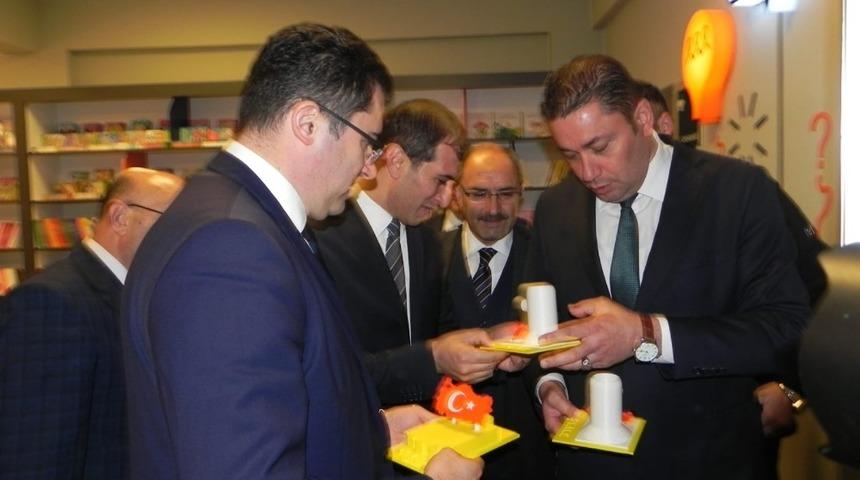 Aşkale&rsquo;de k&uuml;t&uuml;phane a&ccedil;ılışı