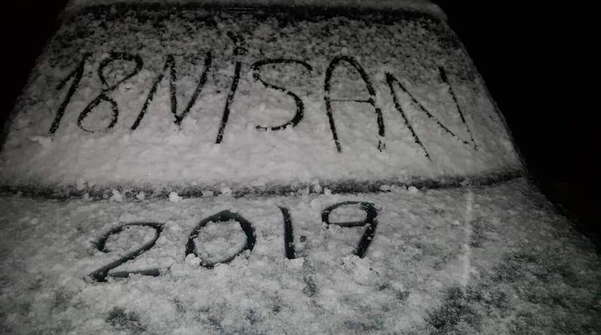 Solhan&rsquo;da &ouml;nce kar, sonra yağmur etkili oldu