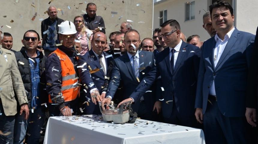 Biga&rsquo;da Fatih İlkokulu&rsquo;nun  temeli t&ouml;renle atıldı