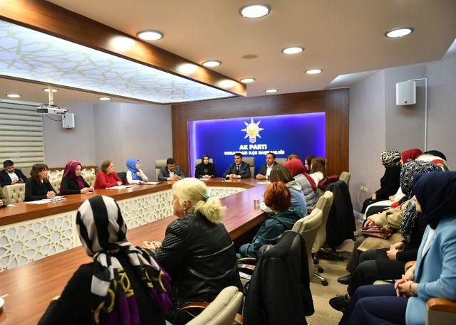 Dündar’dan AK Parti Osmangazi kadın kollarına teşekkür