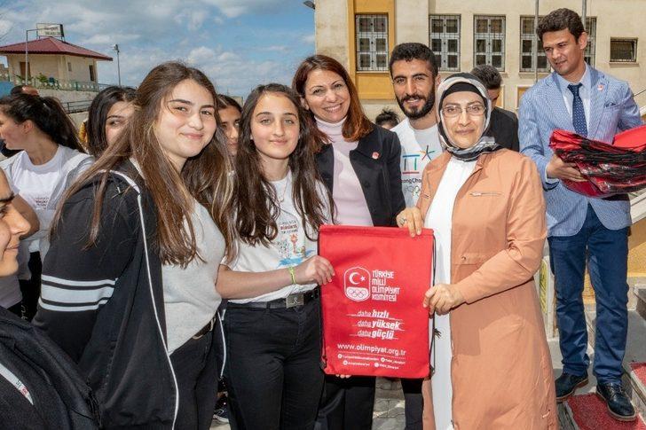 Edremit Mesleki Ve Teknik Anadolu Lisesinde ‘Olimpiyat Sokağı’ Açıldı