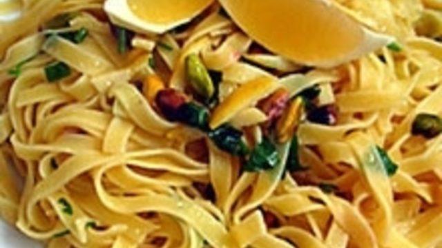 Limonlu Tagliatelle