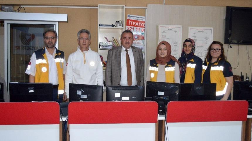 112 Ambulansları 7/24 hizmet etmek i&ccedil;in hazır