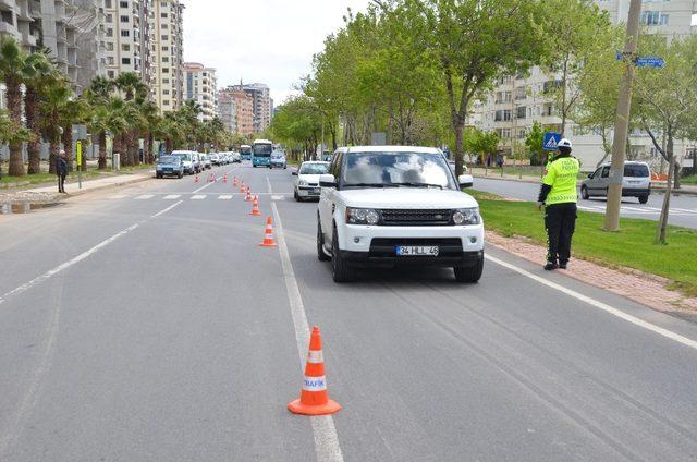 Kahramanmaraş’ta emniyet kemeri denetimi