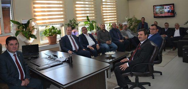 Edirne Ticaret Borsası’ndan belediye başkanlarına ziyaret