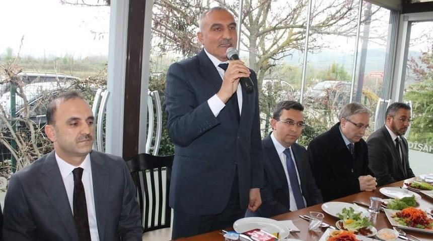 Tayini çıkan Murakıp Torun’a veda yemeği düzenlendi