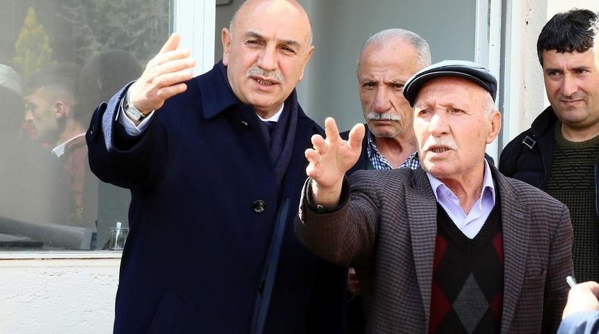 Başkan Altınok, Bağlumluların taleplerini dinledi