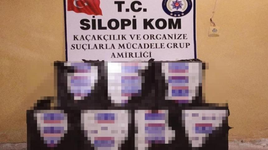 Şırnak&rsquo;ta 45 bin 740 paket ka&ccedil;ak sigara ele ge&ccedil;irildi