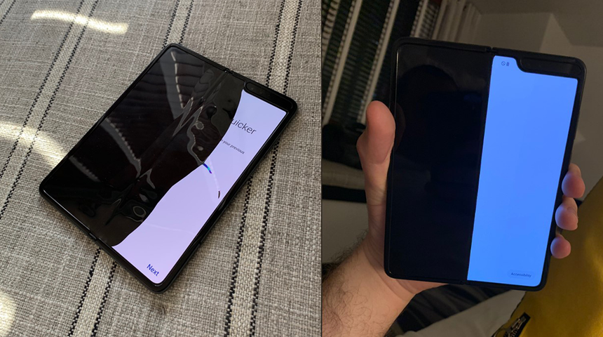 Samsung Galaxy Fold’un ekranı satışa çıkmadan bozuldu