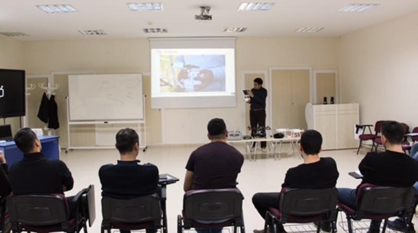 Eskişehir İl Emniyet M&uuml;d&uuml;rl&uuml;ğ&uuml; personeline İHA eğitimi
