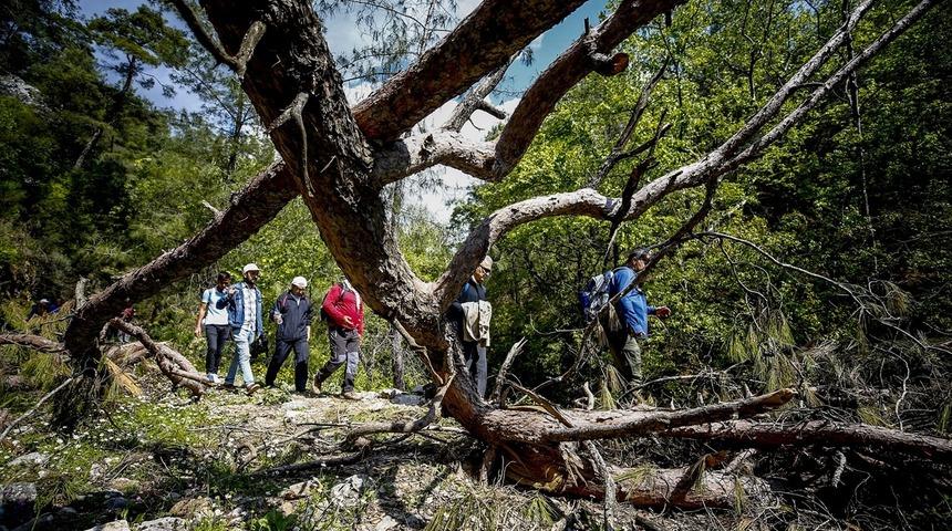  Tarihi Likya Yolu turizm için yüründü 