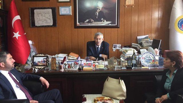 Kiraz’dan Cömertoğlu’na hayırlı olsun ziyareti