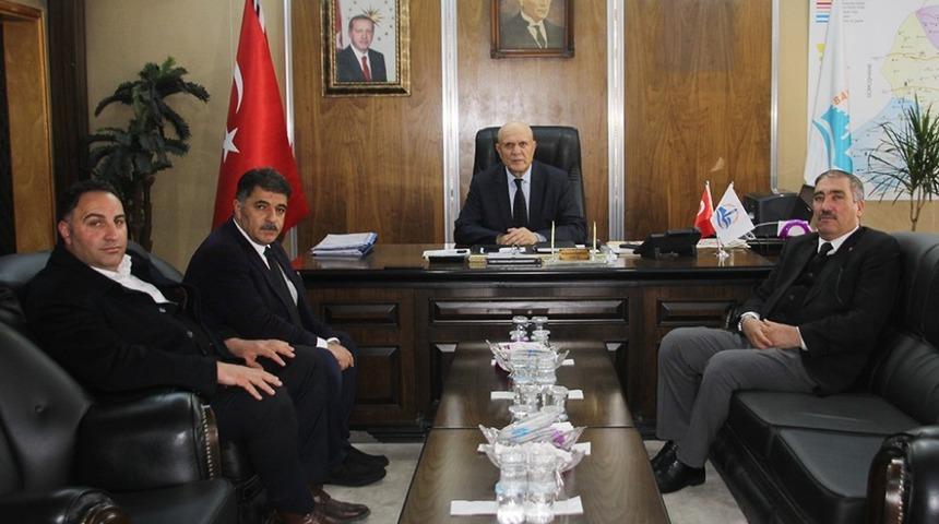 Milletvekili Battal’dan Başkan Pekmezci’ye hayırlı olsun ziyareti