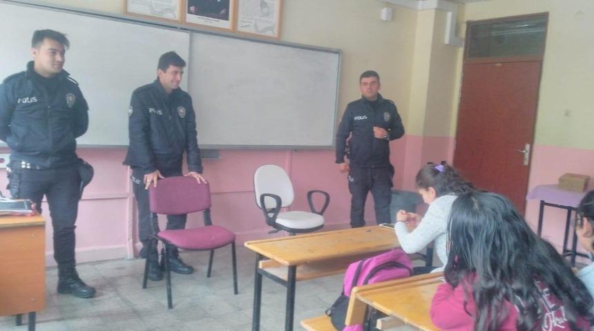 Tut&rsquo;ta &ouml;ğrencilere polislik mesleği tanıtıldı