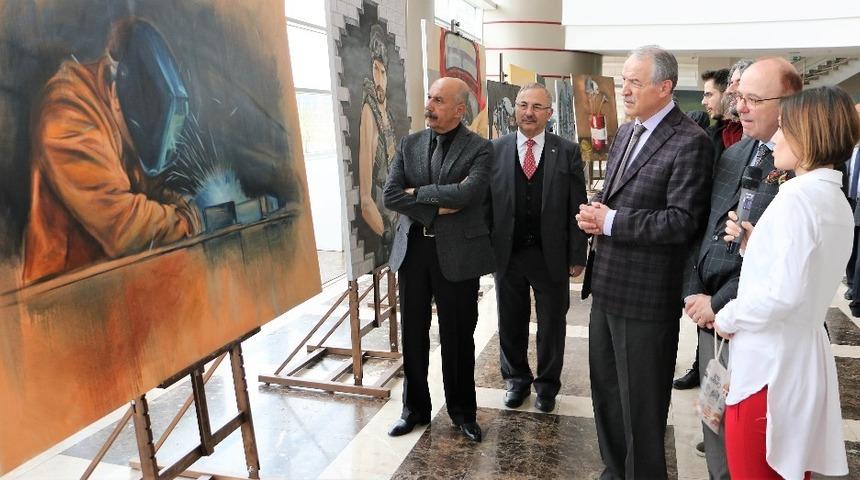 KTO Karatay&rsquo;da &ldquo;Mesleki Eğitimde Sanat R&uuml;zgarı&rdquo; sergisi