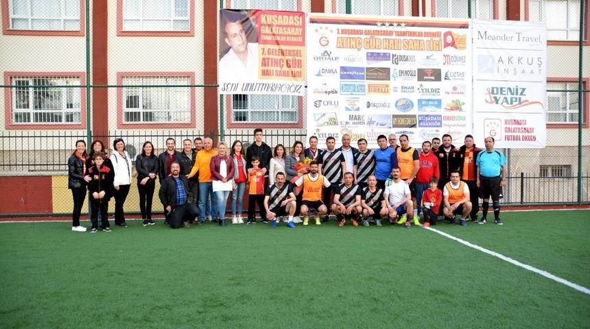 Kuşadası Galatasaray Taraftarlar Derneği halı saha turnuvası başladı