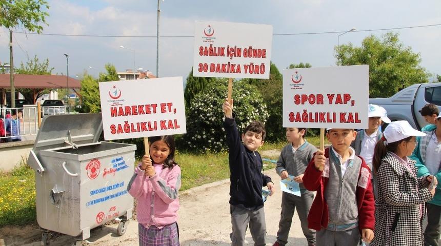 Sağlıklı hayat i&ccedil;in adım attılar