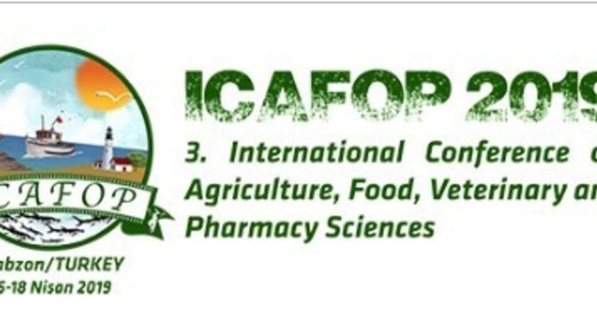 Kayseri Şeker ICAFOP- 2019 Konferansında