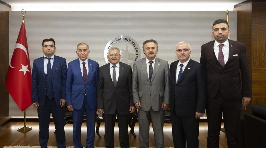 Başkan B&uuml;y&uuml;kkılı&ccedil;&rsquo;a ziyaretler s&uuml;r&uuml;yor