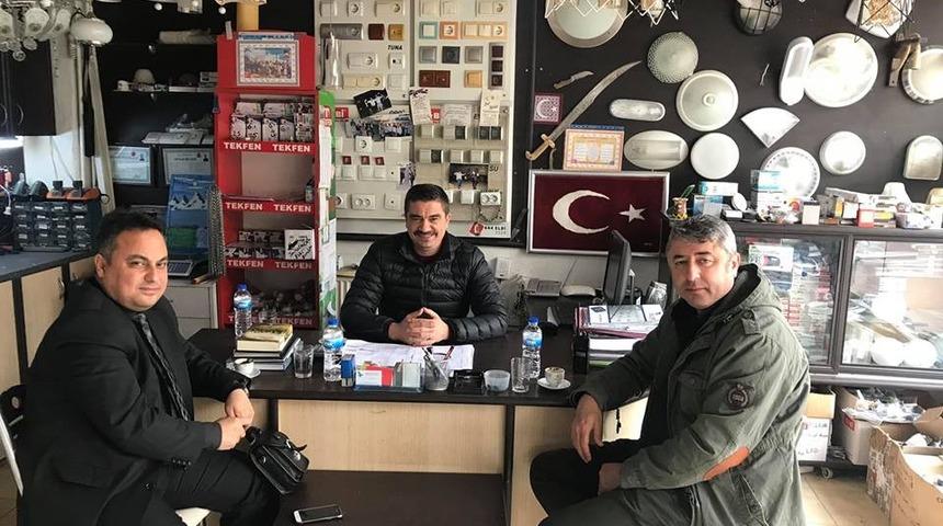 Kaymakam Halim&rsquo;den esnaf ziyareti