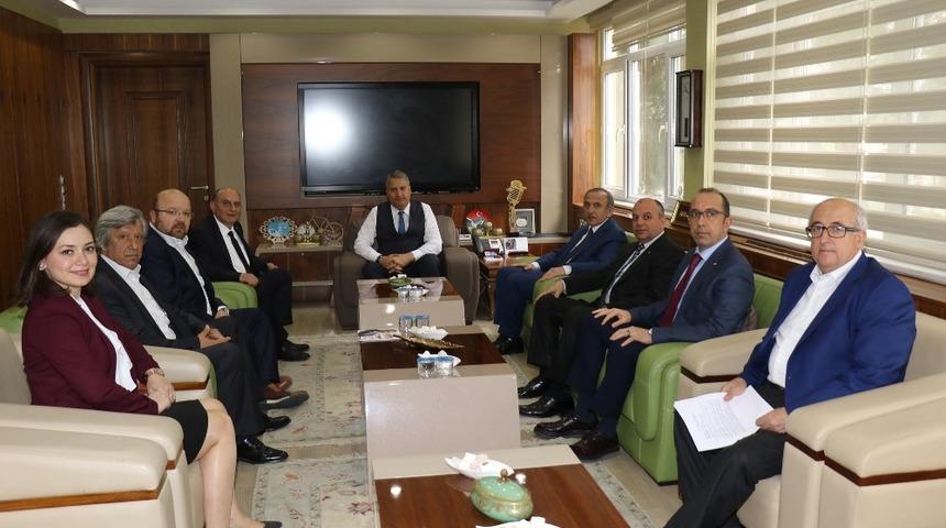 Manisa TSO&rsquo;dan Başkan &Ccedil;er&ccedil;i&rsquo;ye tebrik ziyareti