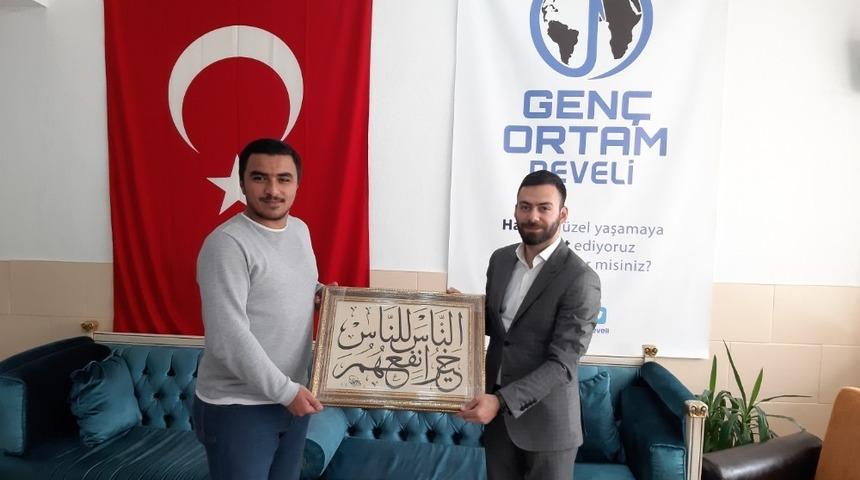 Gen&ccedil; Ortam Derneği Genel Başkanı Develi&rsquo;yi Ziyaret Etti