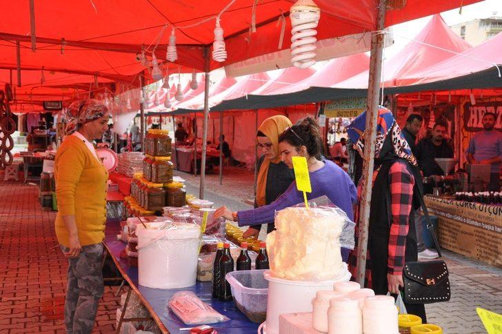 Kızıltepe’de yöresel ürün fuarı açıldı G1