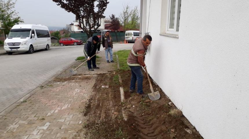 &Ccedil;evre d&uuml;zenleme &ccedil;alışması yapıldı