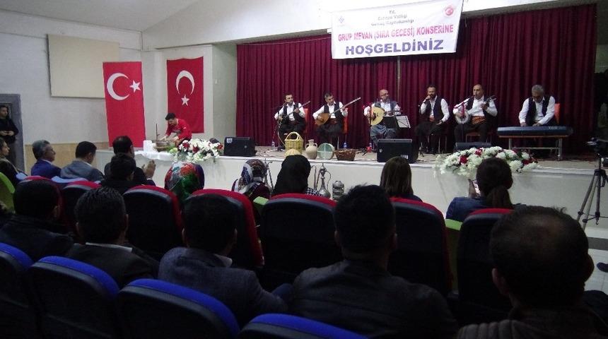 Gercüşlüler konserde buluştu