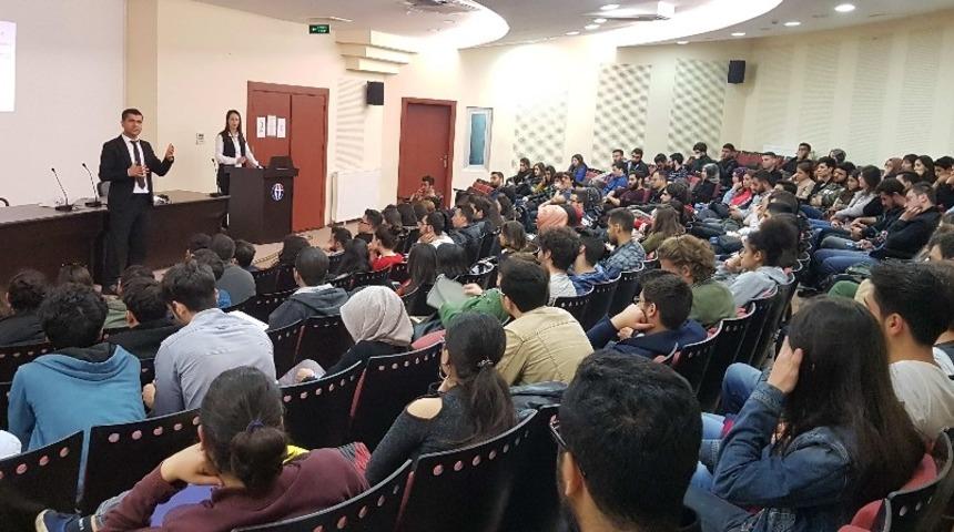 GA&Uuml;N&rsquo; de Erasmus Programı Tanıtıldı