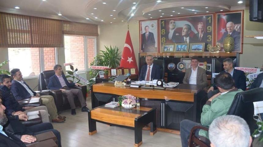 Başkan Yaman’a ziyaretler devam ediyor