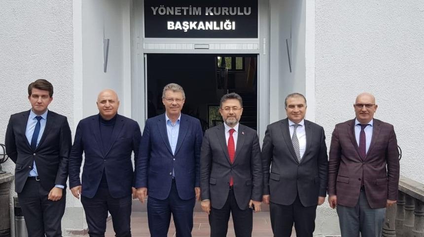 G&uuml;bretaş Genel M&uuml;d&uuml;r&uuml; Kayseri Şeker&rsquo;i ziyaret etti