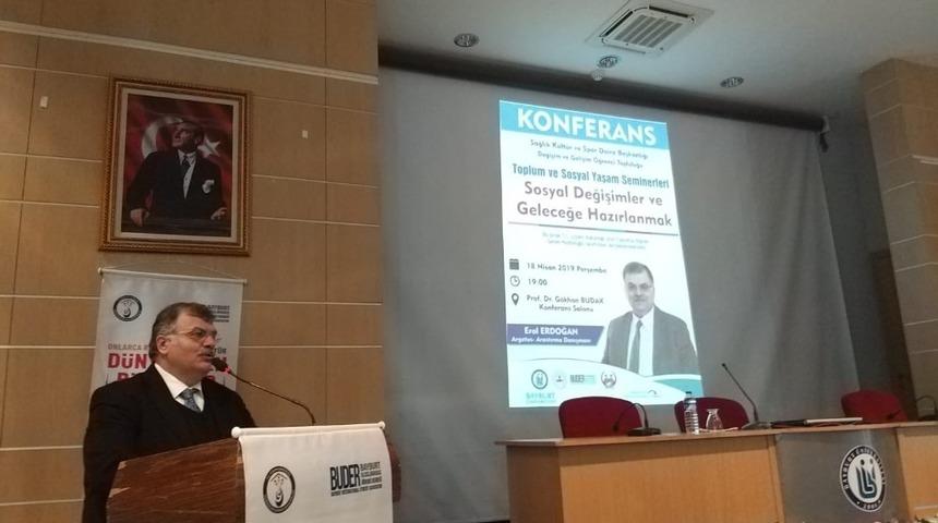 Bayburt&rsquo;ta misafir &ouml;ğrenciler &ldquo;Sosyal Değişimler ve Geleceğe Hazırlanmak&rdquo; seminerinde buluştu