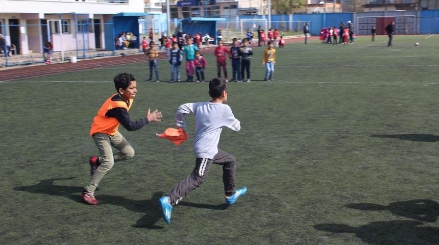 Kahta&rsquo;da Geleneksel &ccedil;ocuk oyunları şenliği