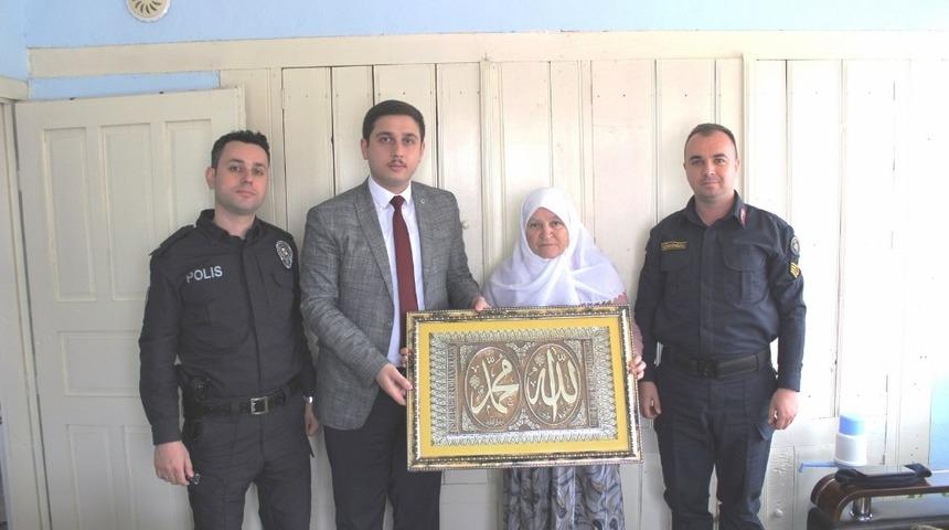 Kaymakam Başar&rsquo;dan şehit ailelerine ziyaret